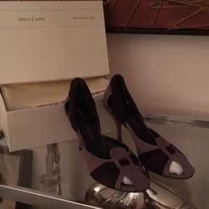 dusica sacks Belina camoscio asiago chiffon heel